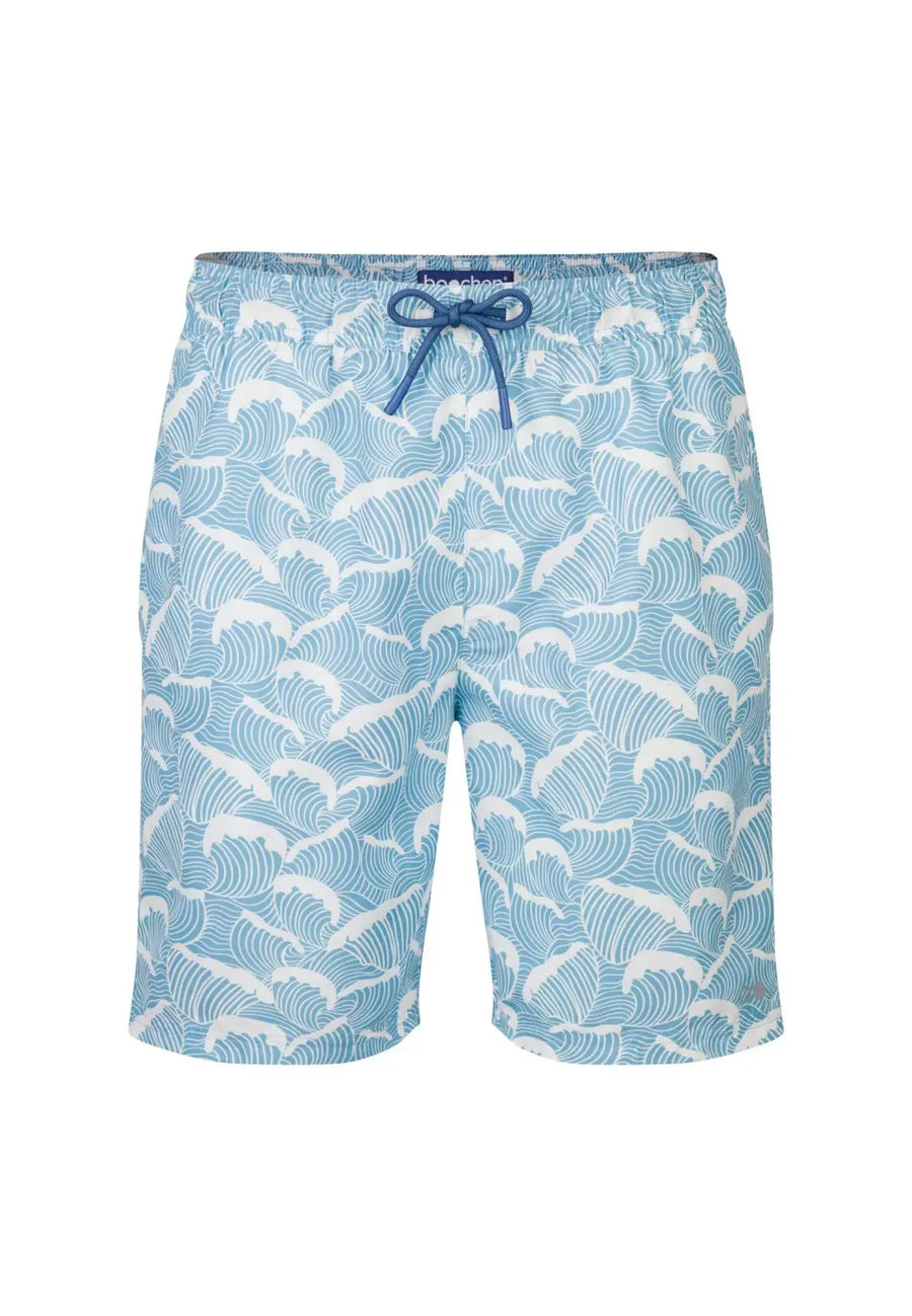 boochen eco man's boardshorts, sustainable boardshorts, beachshorts, nachhaltige badehose oceanwaves