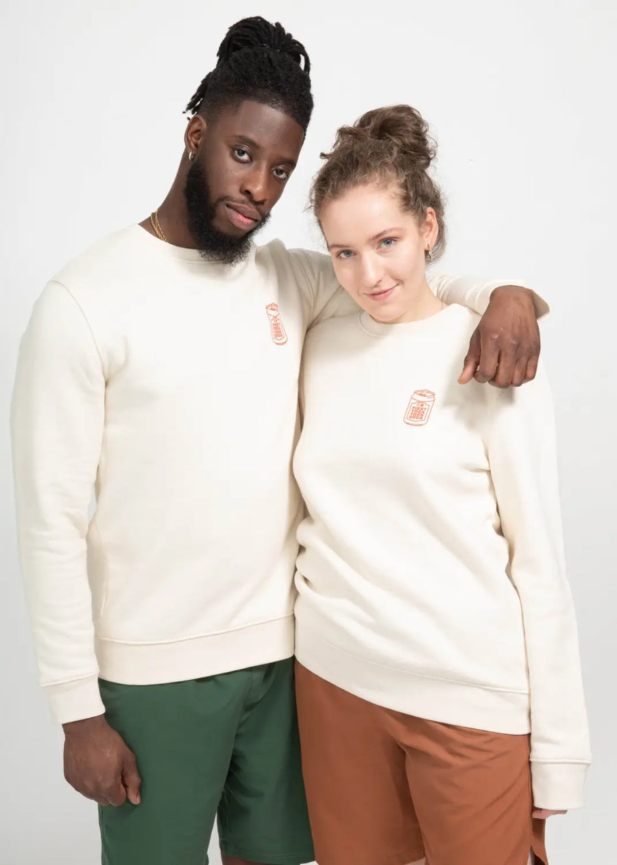 boochen sustainable sweater nature raw yogawear unisex